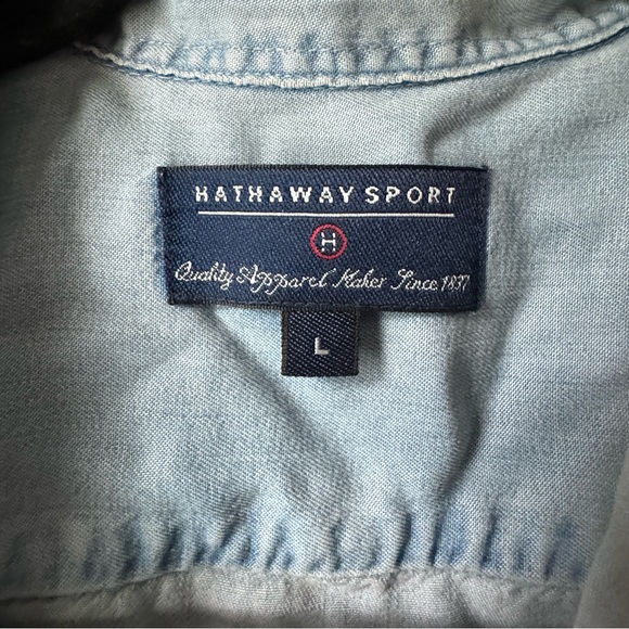 Hathaway Sport Denim Shirt - Picture 4 of 4
